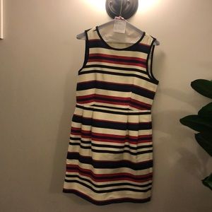 J Crew striped dress size 8